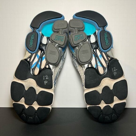 Womens AETREX RX Runner Silver Athletic Sneakers / Size 11 Wide - Picture 8 of 10